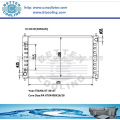 Radiateur pour voiture NISSAN TEANA 07-08 chez OEM: 21460-JN00A-A128/21400-ET000